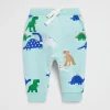 Seed Heritage Pants-Dino Trackpant Lagoon