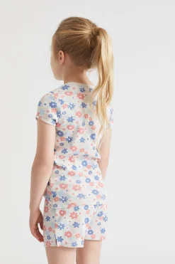 Seed Heritage Pyjamas & Sleepwear-Ditsy Pyjama Oat Marle