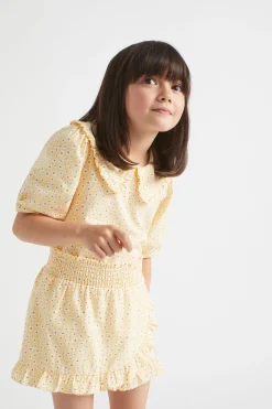 Seed Heritage T-Shirts & Tops-Ditsy Top Buttercup