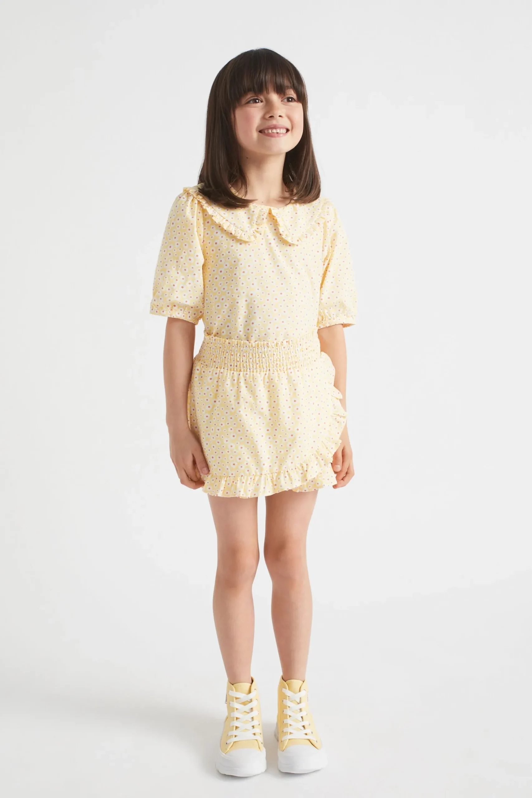 Seed Heritage T-Shirts & Tops-Ditsy Top Buttercup