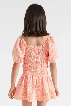 Seed Heritage T-Shirts & Tops-Ditsy Top Mango