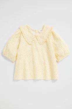 Seed Heritage T-Shirts & Tops-Ditsy Top Buttercup