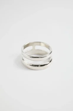 Seed Heritage Jewellery-Double Ring Silver