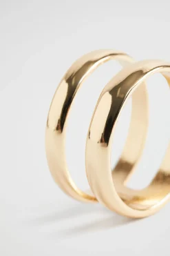 Seed Heritage Jewellery-Double Ring Gold