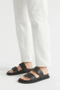 Seed Heritage Sandals & Thongs-Double Strap Jelly Black