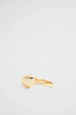 Seed Heritage Jewellery-Drop Ring Gold