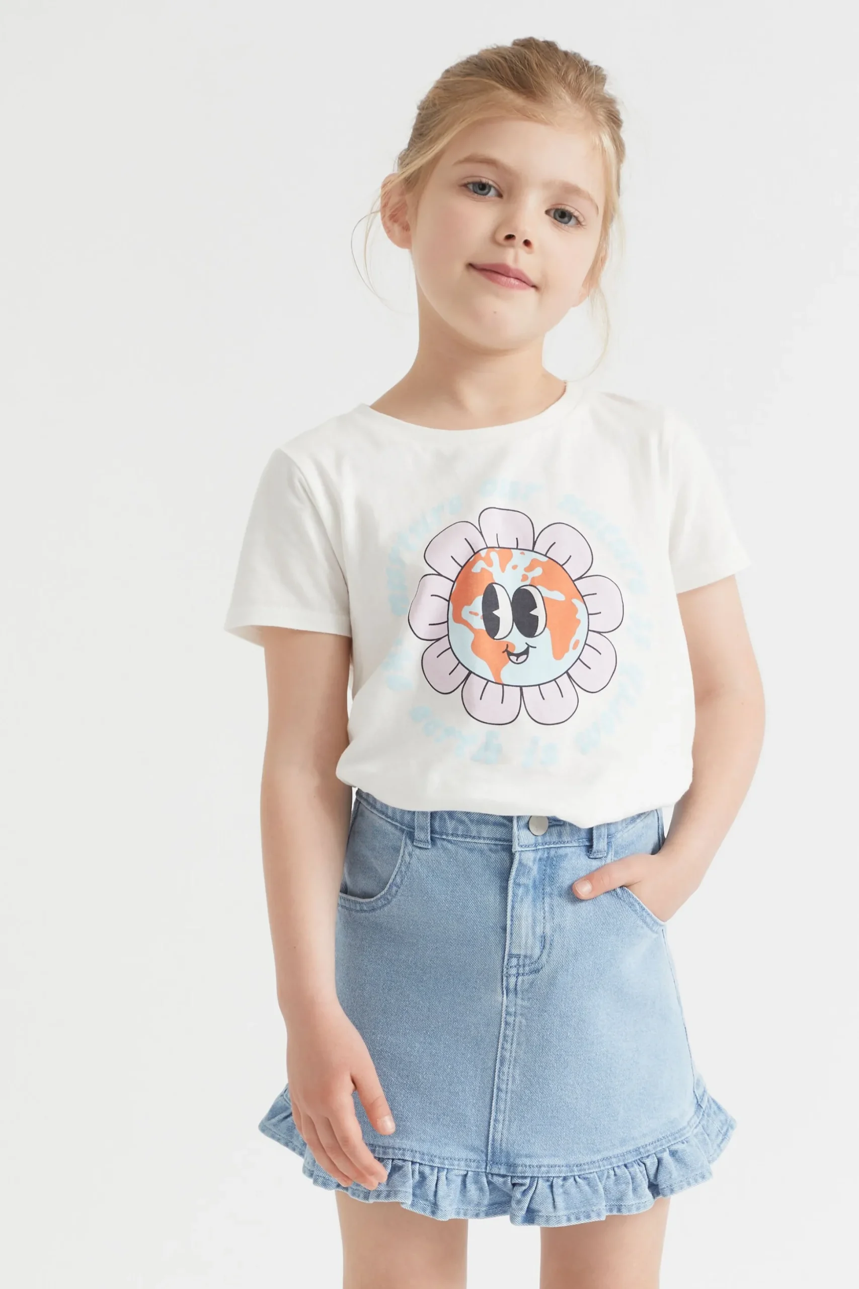 Seed Heritage T-Shirts & Tops-Earth Tee- Consciously Created Vintage White