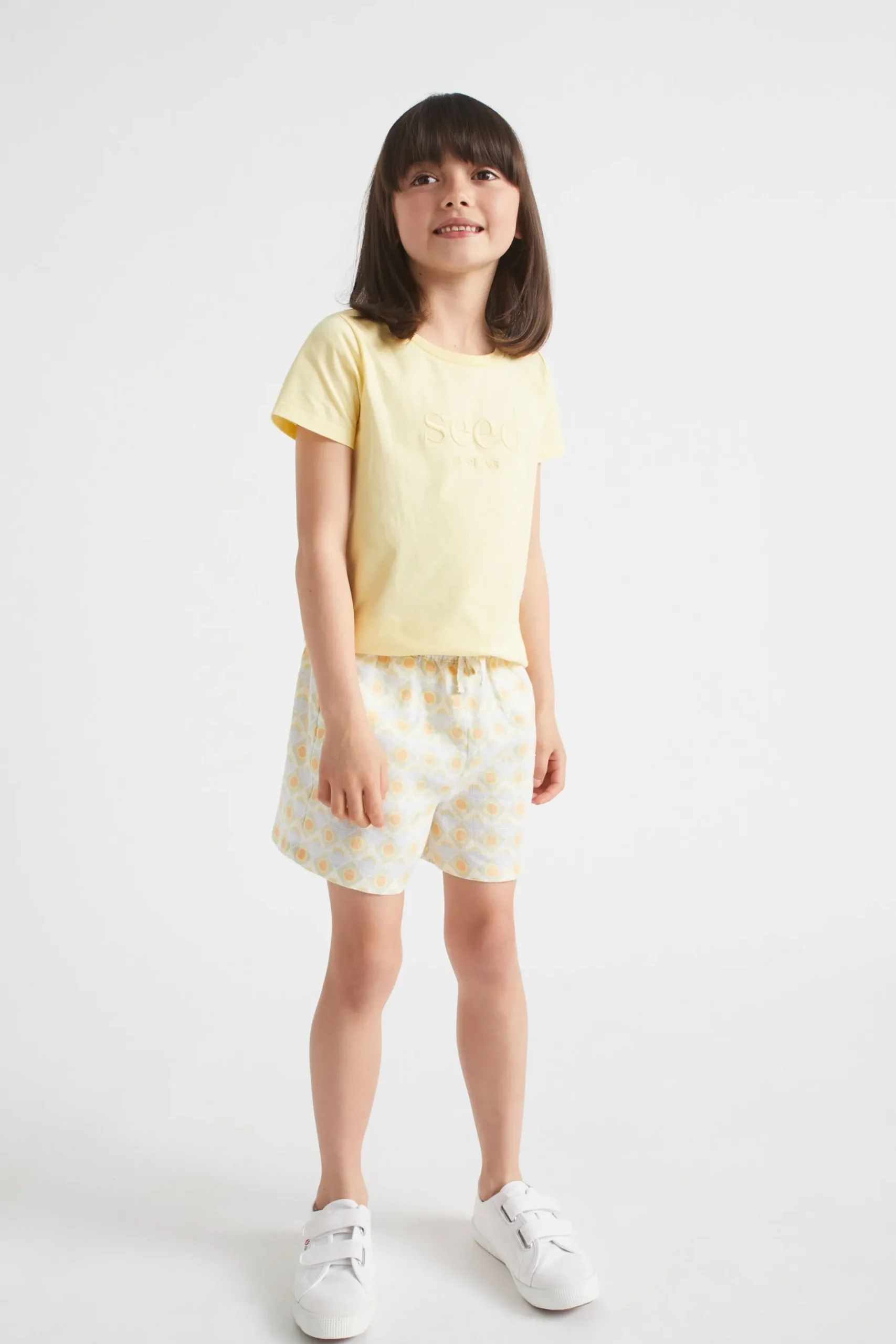 Seed Heritage Shorts-Easy Linen Short Multi