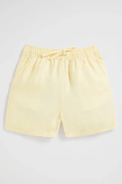 Seed Heritage Shorts-Easy Linen Short Lemon