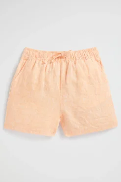Seed Heritage Shorts-Easy Linen Short Tangelo