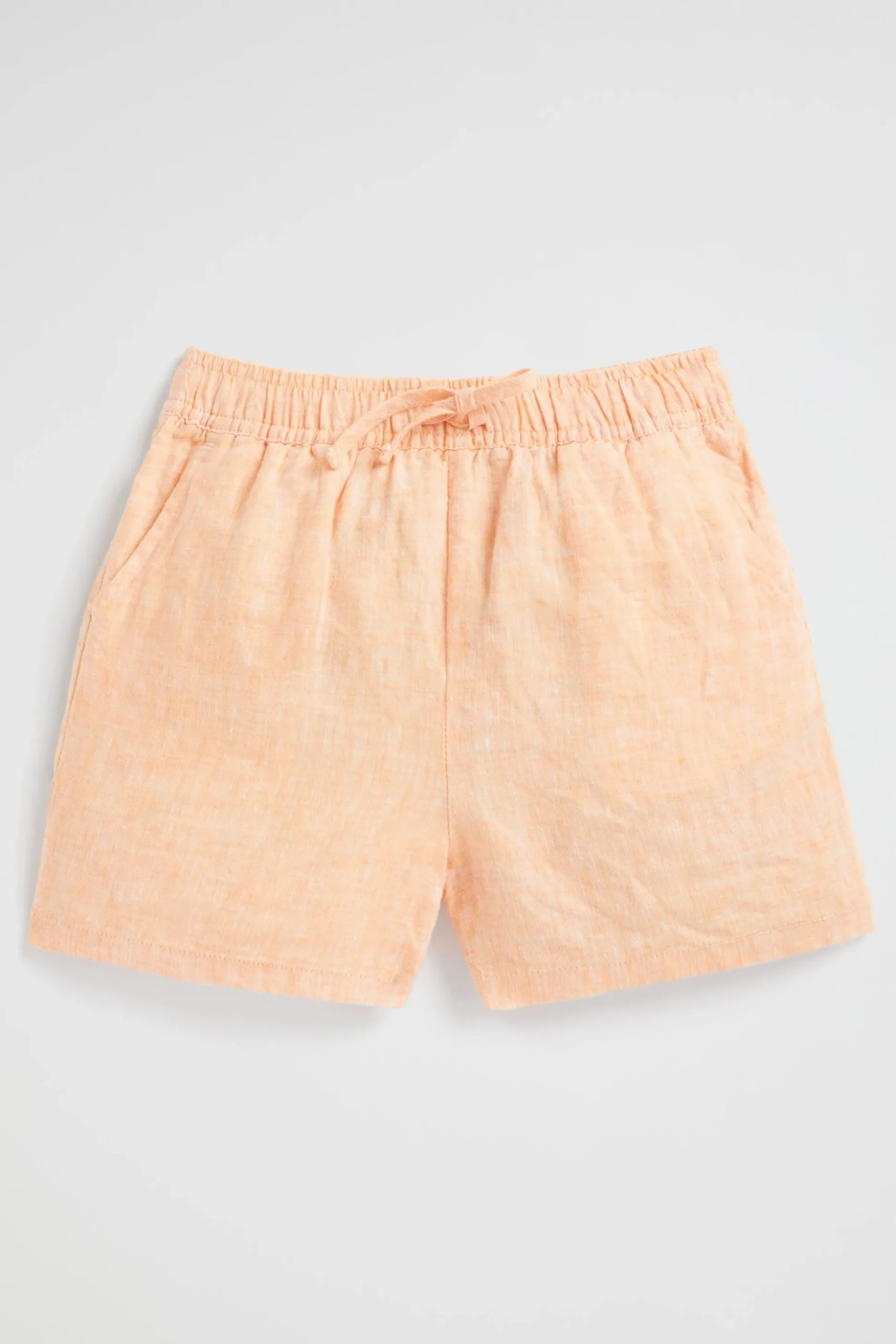 Seed Heritage Shorts-Easy Linen Short Tangelo