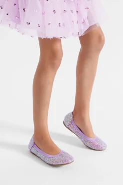 Seed Heritage Ballets-Elastic Party Ballet Orchid