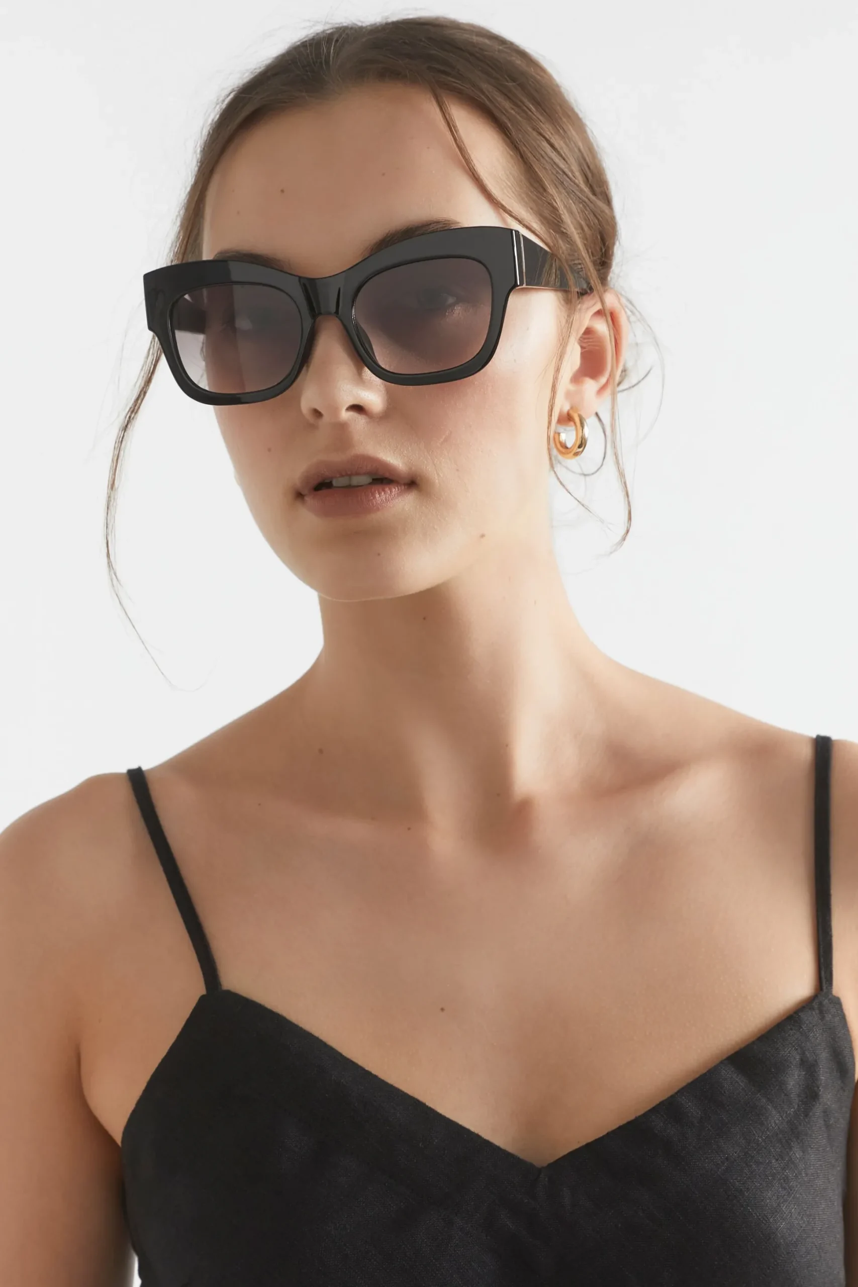Seed Heritage Sunglasses & Glasses-Elle Sunglasses Black