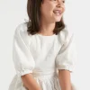 Seed Heritage Dresses-Embroidered Dress Vintage White
