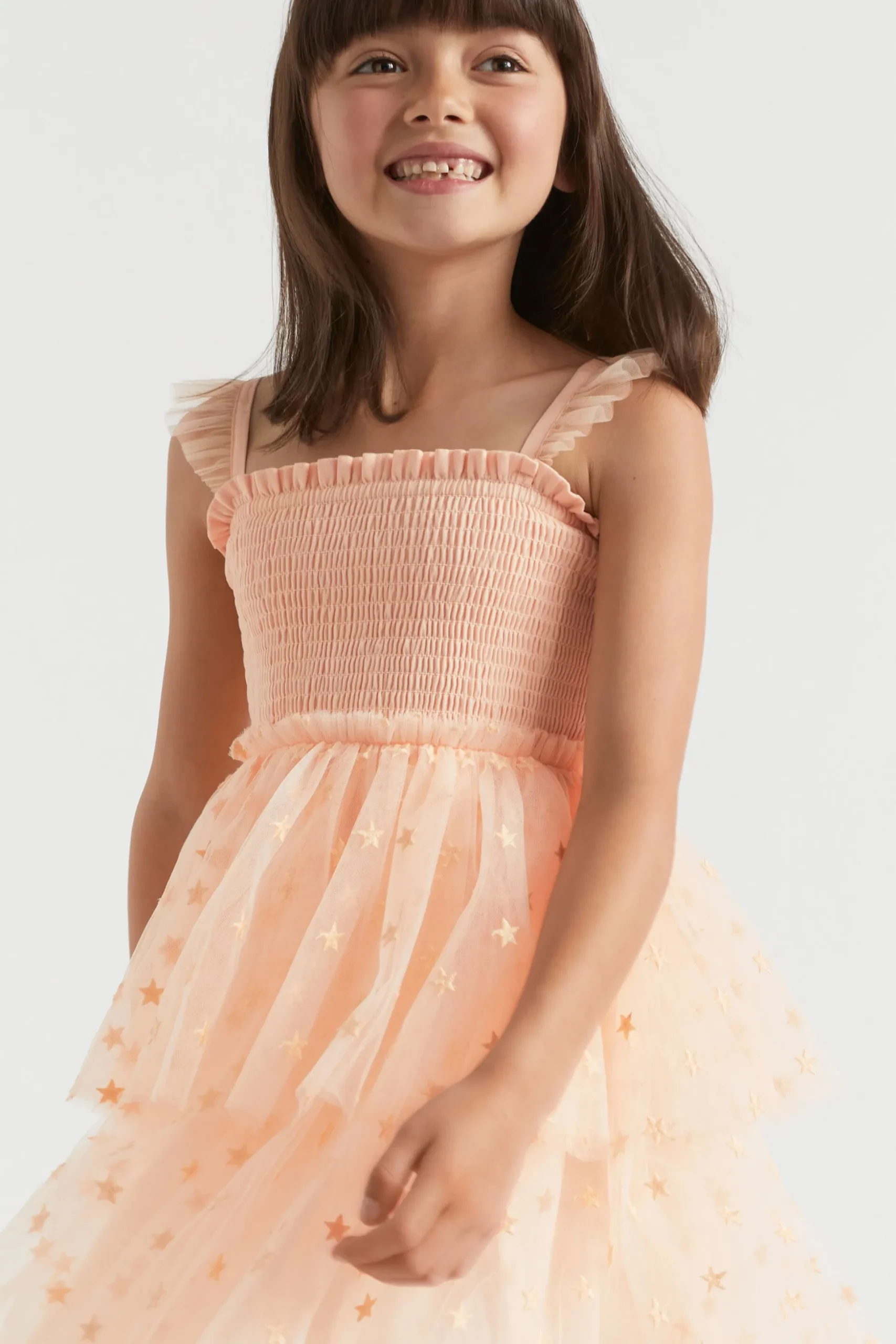 Seed Heritage Dresses-Embroidered Dress Flamingo