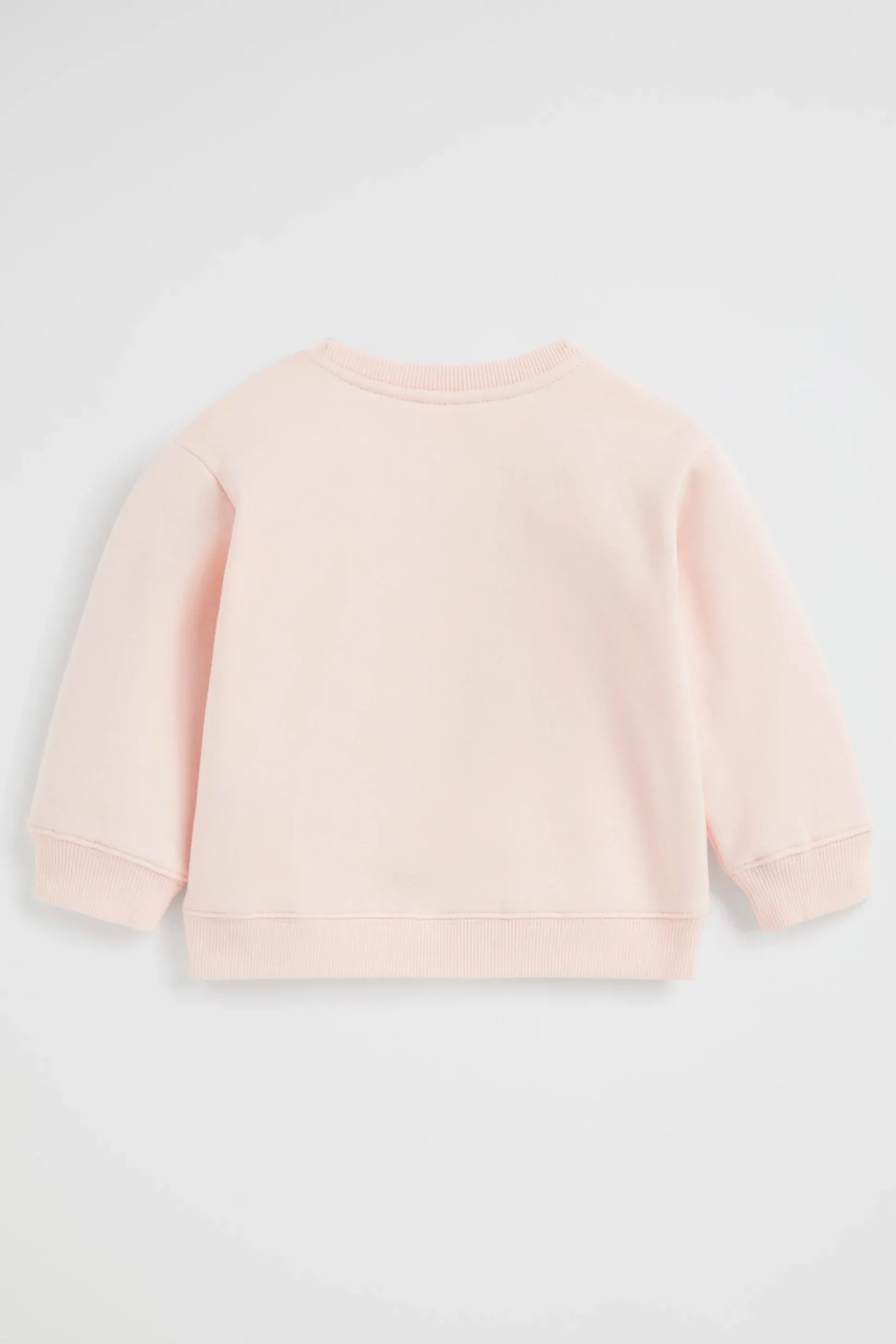 Seed Heritage T-Shirts & Tops-Embroidered Flower Sweat Dusty Rose