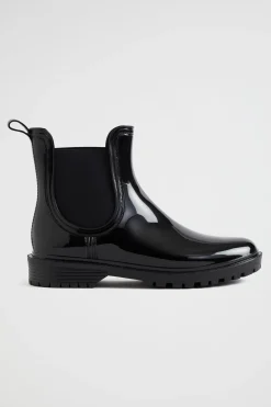 Seed Heritage Boots-Emily Jelly Ankle Boot Black