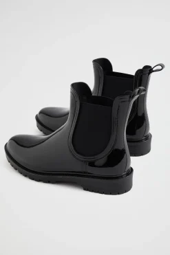 Seed Heritage Boots-Emily Jelly Ankle Boot Black