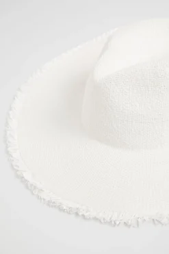 Seed Heritage Hats & Gloves-Essential Wide Brim Panama White