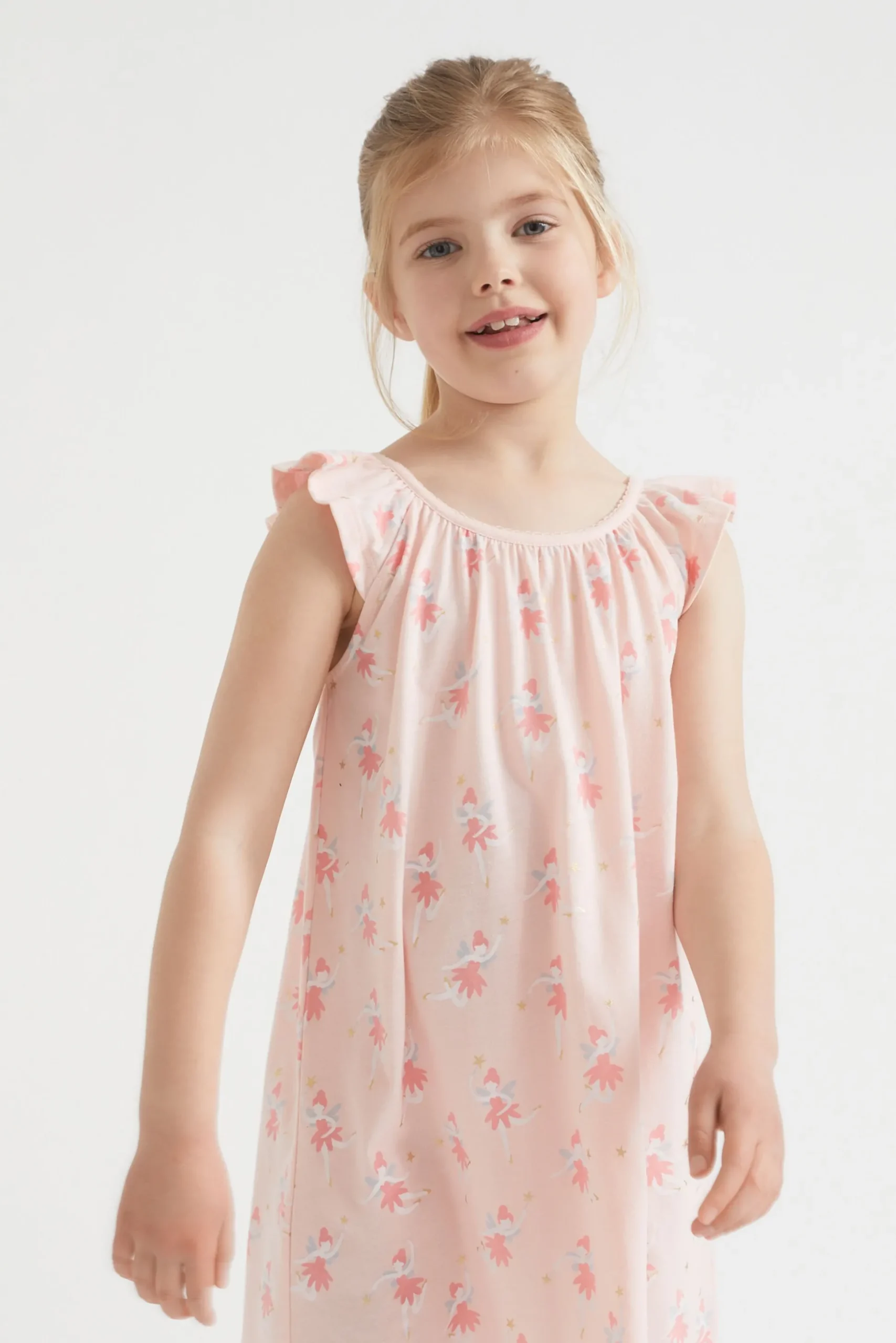 Seed Heritage Pyjamas & Sleepwear-Fairy Nightie Dusty Rose