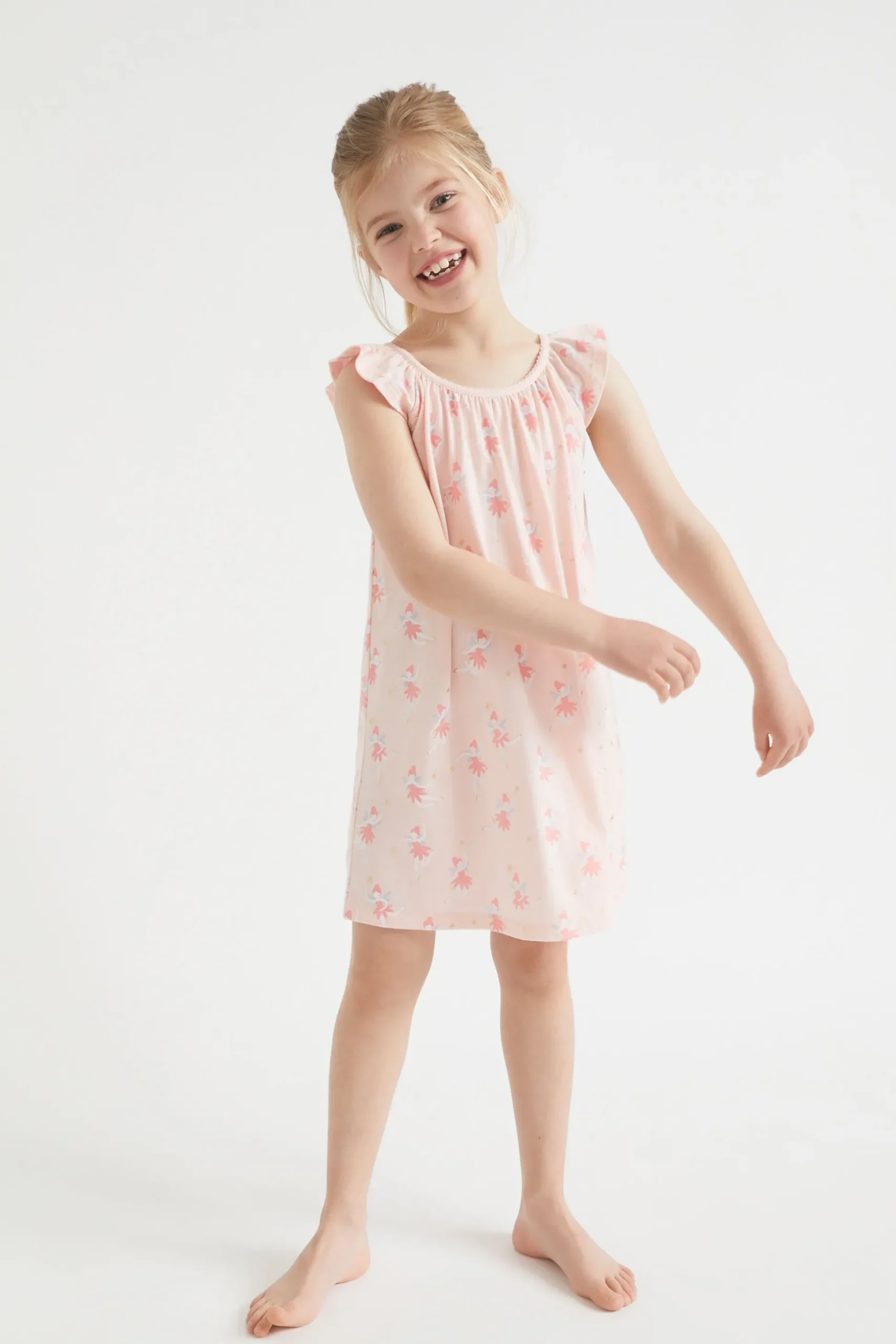 Seed Heritage Pyjamas & Sleepwear-Fairy Nightie Dusty Rose