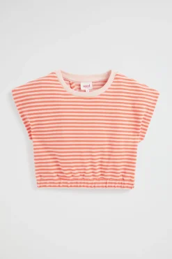 Seed Heritage T-Shirts & Tops-Fashion Stripe Tee Watermelon