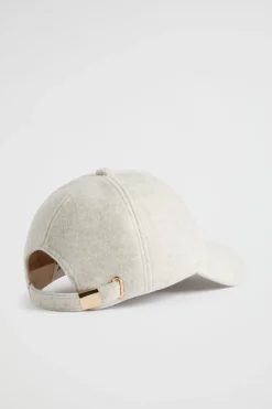 Seed Heritage Hats & Gloves-Felt Cap Vanilla Cream