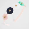 Seed Heritage Hair Accessories-Felt Daisy Headband Multi