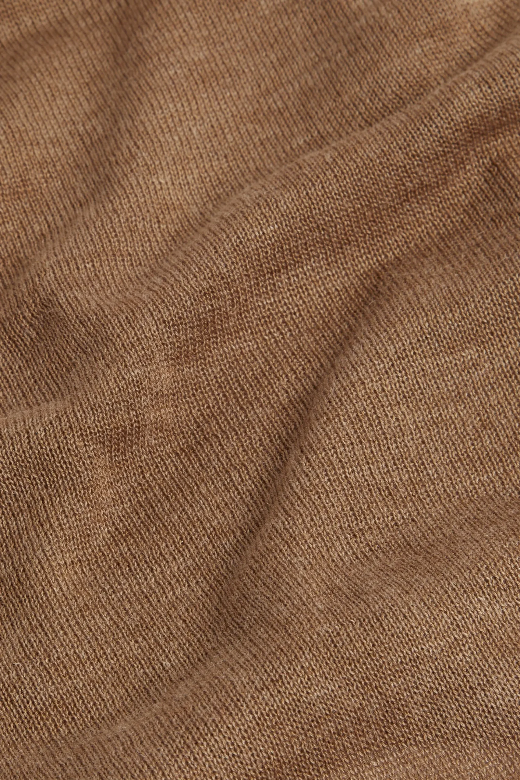 Seed Heritage Scarves & Kaftans-Fine Knit Poncho Deep Brass