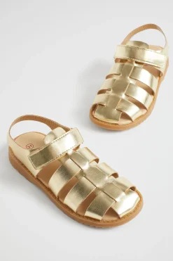 Seed Heritage Sandals & Slides-Fisherman Sandal Gold
