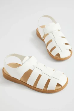 Seed Heritage Sandals & Slides-Fisherman Sandal White