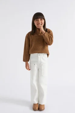 Seed Heritage Knitwear & Sweaters-Fleece Zip Sweat Cocoa