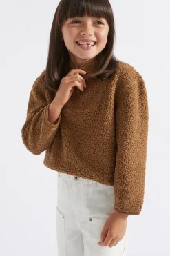 Seed Heritage Knitwear & Sweaters-Fleece Zip Sweat Cocoa