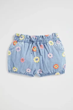 Seed Heritage Denim & Jeans-Floral Denim Short Classic Wash