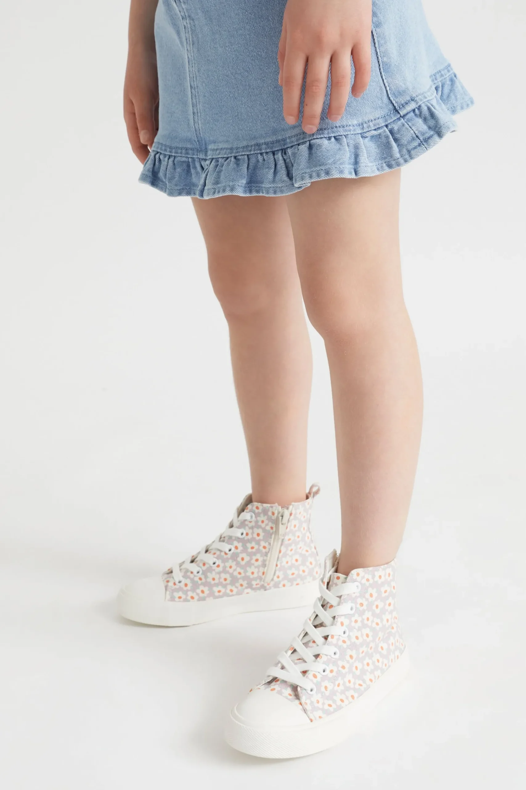 Seed Heritage Boots-Floral Hightop Multi