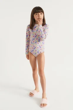 Seed Heritage Swimwear-Floral Rashsuit Multi