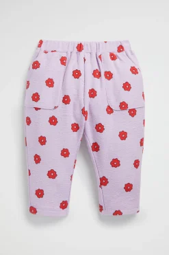 Seed Heritage Pants-Floral Yardage Pant Orchid