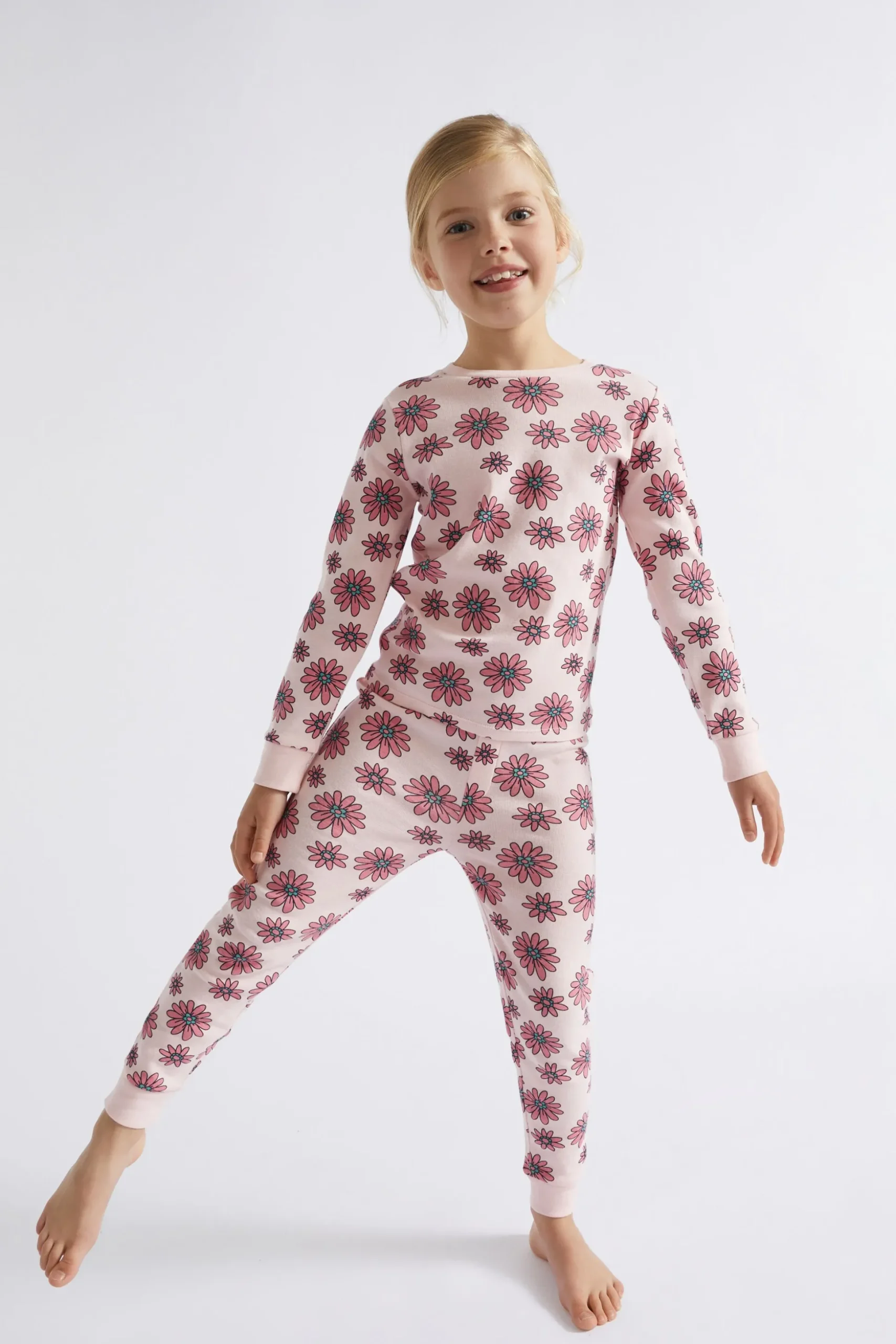 Seed Heritage Pyjamas & Sleepwear-Floral Yardage Pyjama Dusty Rose