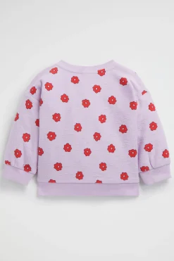Seed Heritage Knitwear & Sweaters-Floral Yardage Sweat Orchid