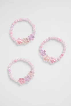 Seed Heritage Jewellery-Flower Jumble Bracelet Pack Multi