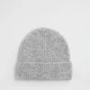 Seed Heritage Hats & Gloves-Fluffy Knit Beanie Grey Marle
