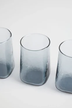Seed Heritage Kitchen & Dining-Frida Highball Set Of 4 Smoke Grey