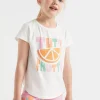 Seed Heritage T-Shirts & Tops-Frutti Motif Tee Vintage White