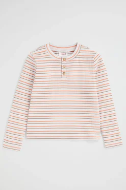 Seed Heritage T-Shirts & Tops-Funnel Rib Tee Multi