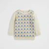 Seed Heritage T-Shirts & Tops-Geo Knit Rich Cream