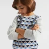 Seed Heritage T-Shirts & Tops-Geo Knit Cloudy Marle