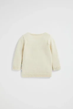 Seed Heritage T-Shirts & Tops-Geo Knit Rich Cream