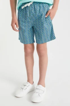 Seed Heritage Shorts-Geo Short Island Green