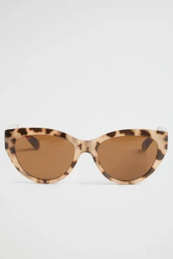 Seed Heritage Sunglasses & Glasses-Gigi Cateye Sunglasses Milky Tort