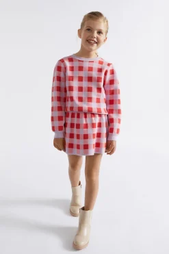 Seed Heritage Knitwear & Sweaters-Gingham Knit Orchid